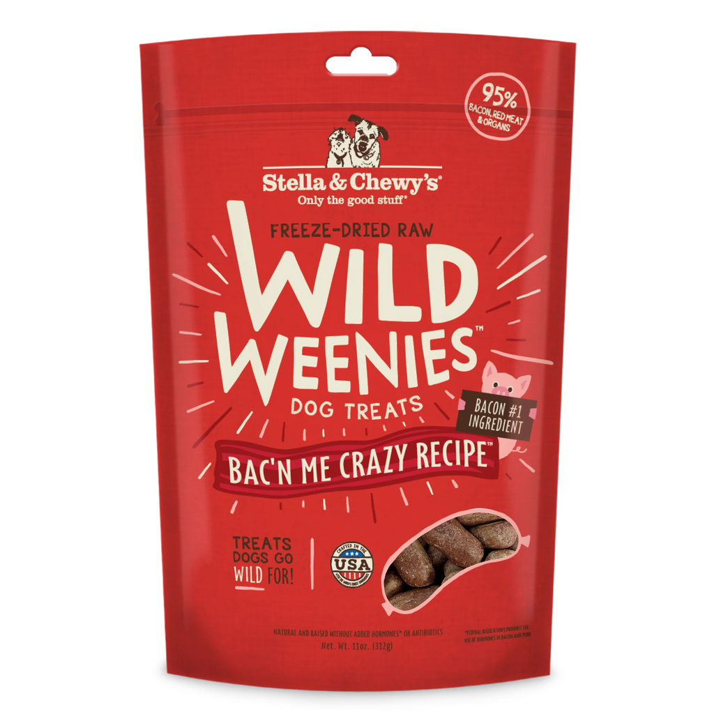 Stella & Chewy's Wild Weenies Freeze-Dried Raw Dog Treats
