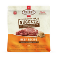 Primal Freeze-Dried Raw Nuggets Beef Recipe dog food bag
