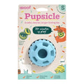Blue Woof Pupsicle dog toy in Large packaging
