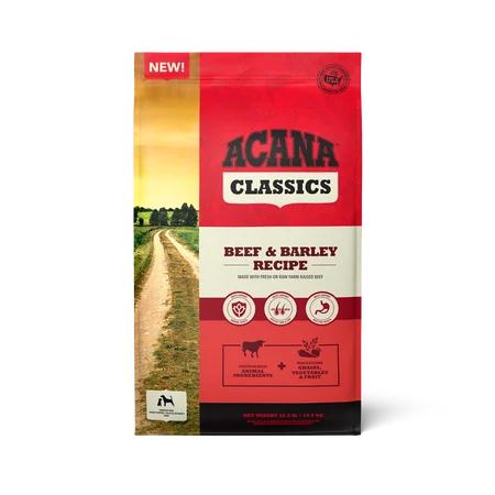 Acana Classics Beef & Barley Recipe Dry Dog Food