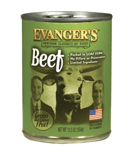Evanger's Heritage Classics Beef Canned Dog Food, 12.5 oz