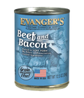 Evanger's Heritage Classics Beef and Bacon Canned Dog Food, 12.5 oz