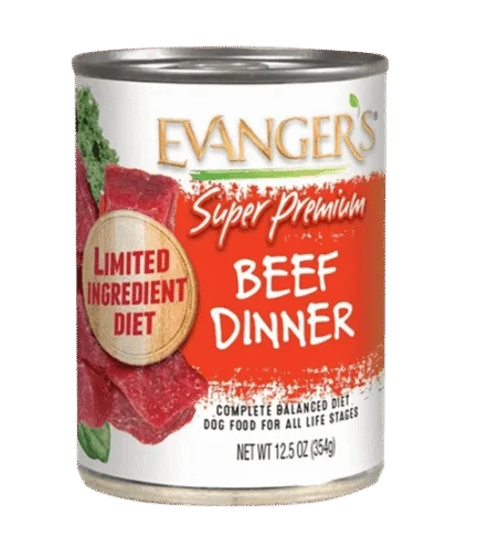 Evanger's Super Premium Beef Dinner 12.5oz can