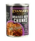 Evanger's Hand Packed Braised Beef Chunks 12oz can