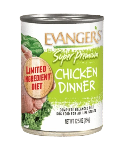 Evanger's Super Premium Chicken Dinner 12.5oz can