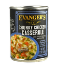 Evanger's Hand Packed Chunky Chicken Casserole 12oz can