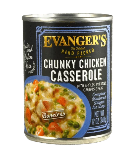 Evanger's Hand Packed Chunky Chicken Casserole 12oz can