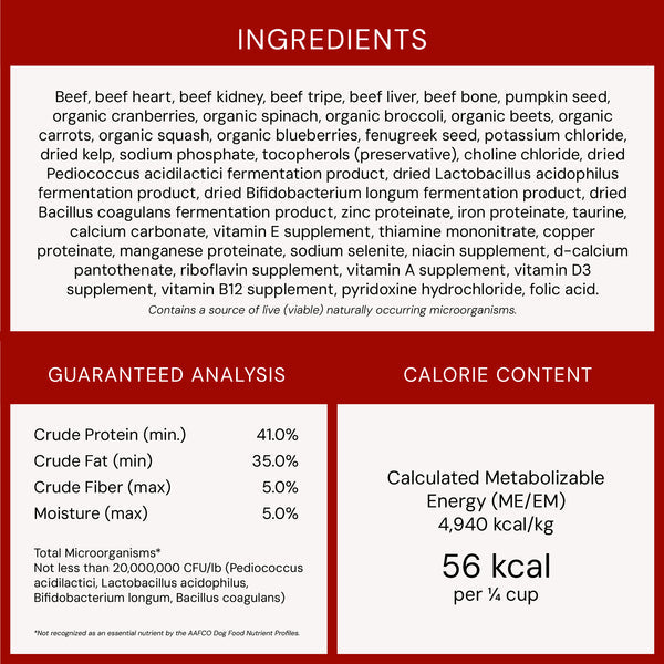 Stella & Chewy's Freeze-Dried Raw Meal Mixers Stella's Super Beef