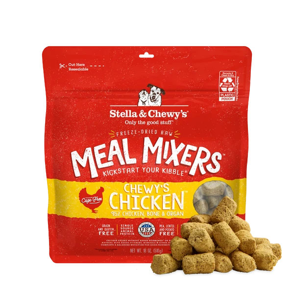 Stella & Chewy's Freeze-Dried Raw Meal Mixers Chewy's Chicken bag
