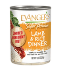 Evanger's Super Premium Lamb & Rice Dinner 12.5oz can