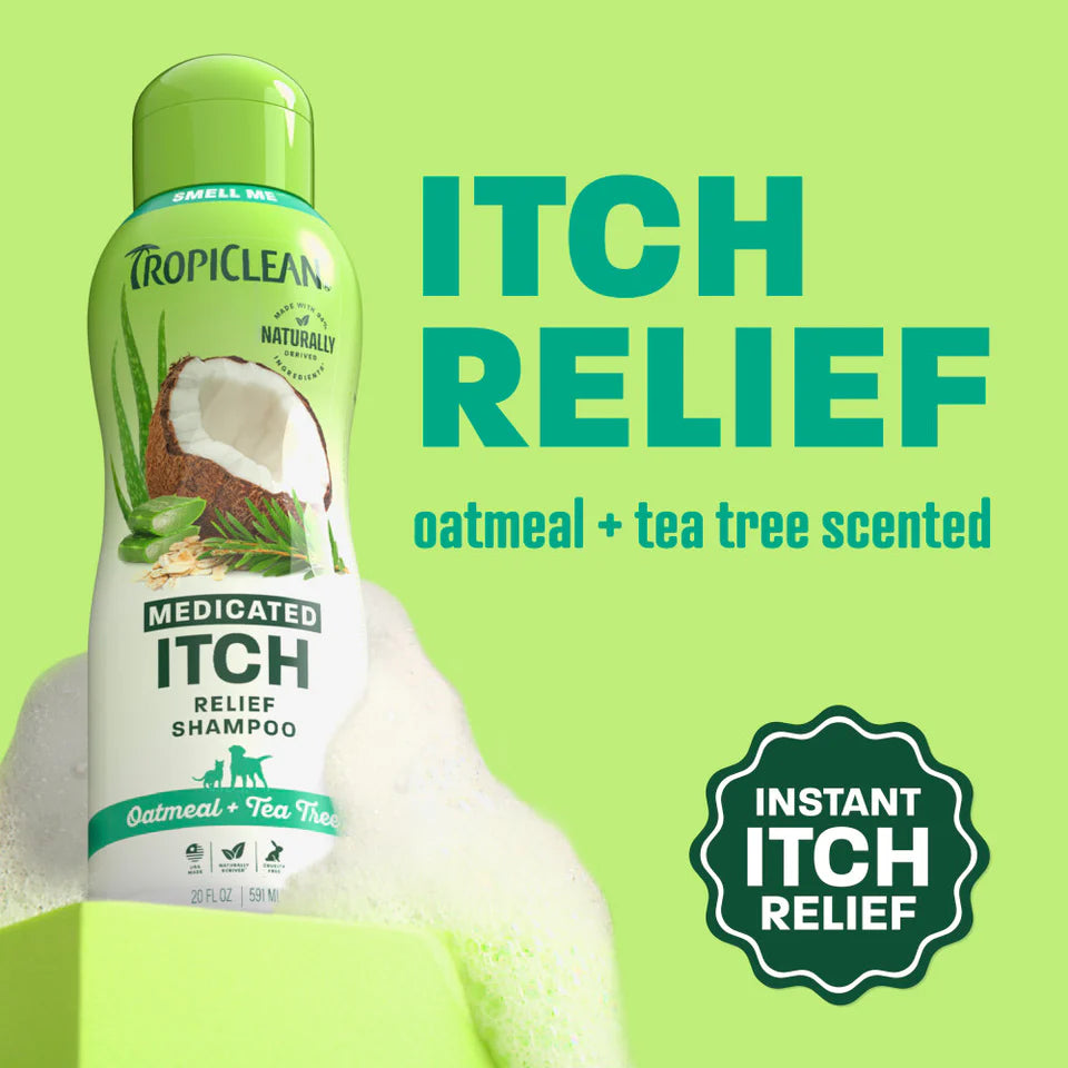 TropiClean Medicated Itch Relief Shampoo