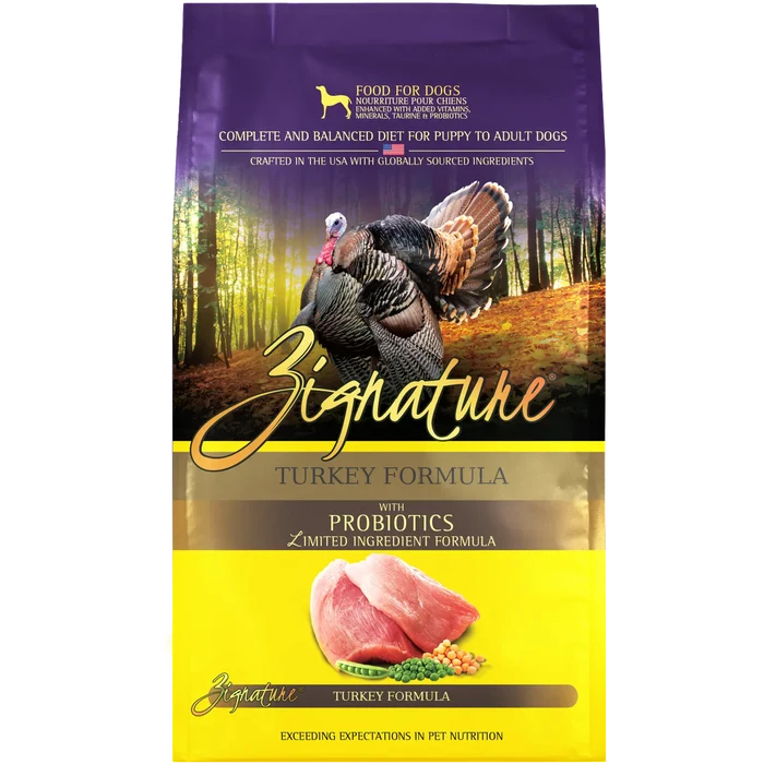 Zignature Turkey Formula with Probiotics
