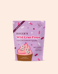Bocce's Wild Cran Froyo dog treats, 6 oz bag with cranberry and yogurt flavor
