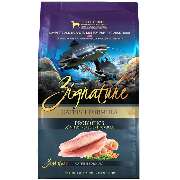 Zignature Catfish Formula with Probiotics