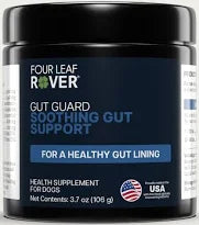 Four Leaf Rover Gut Guard Soothing Gut Support supplement container