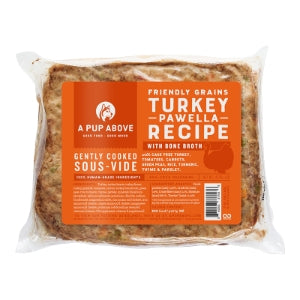 A Pup Above Turkey Pawella Recipe gently cooked dog food package