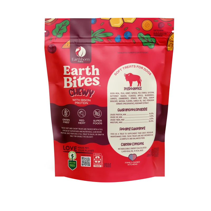 Earthborn Holistic Earth Bites Soft Dog Treats
