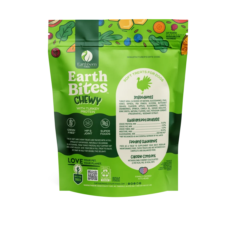 Earthborn Holistic Earth Bites Soft Dog Treats