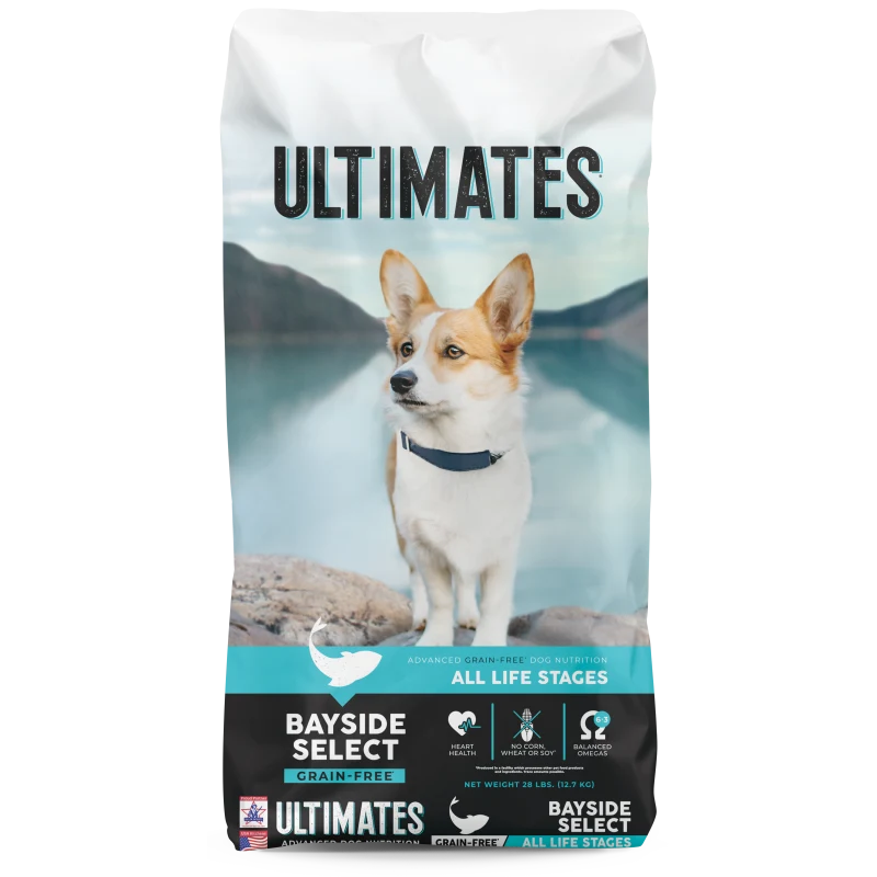 Ultimates Bayside Select Grain-Free Dry Dog Food 28lb bag